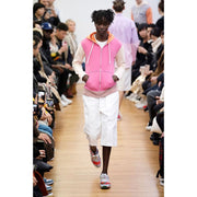 Comme des Garçons SHIRT - Sweat hoodie zip multi couleur rose logo CDG SHIRT W28117-Pulls et Sweats-W28117-1