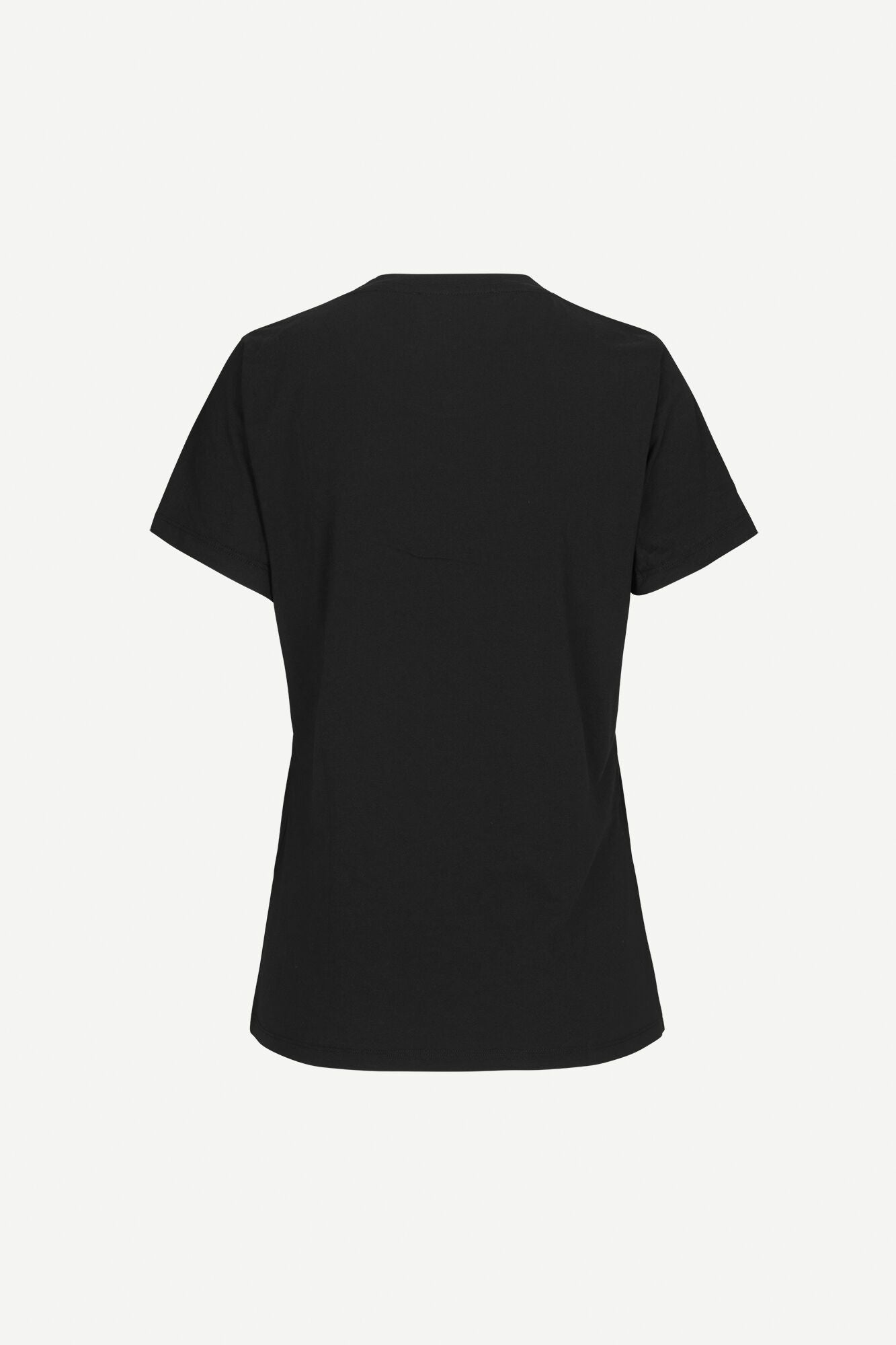 Samsoe Samsoe Femme- Solly Tee 205 Solid Black-Tops-205