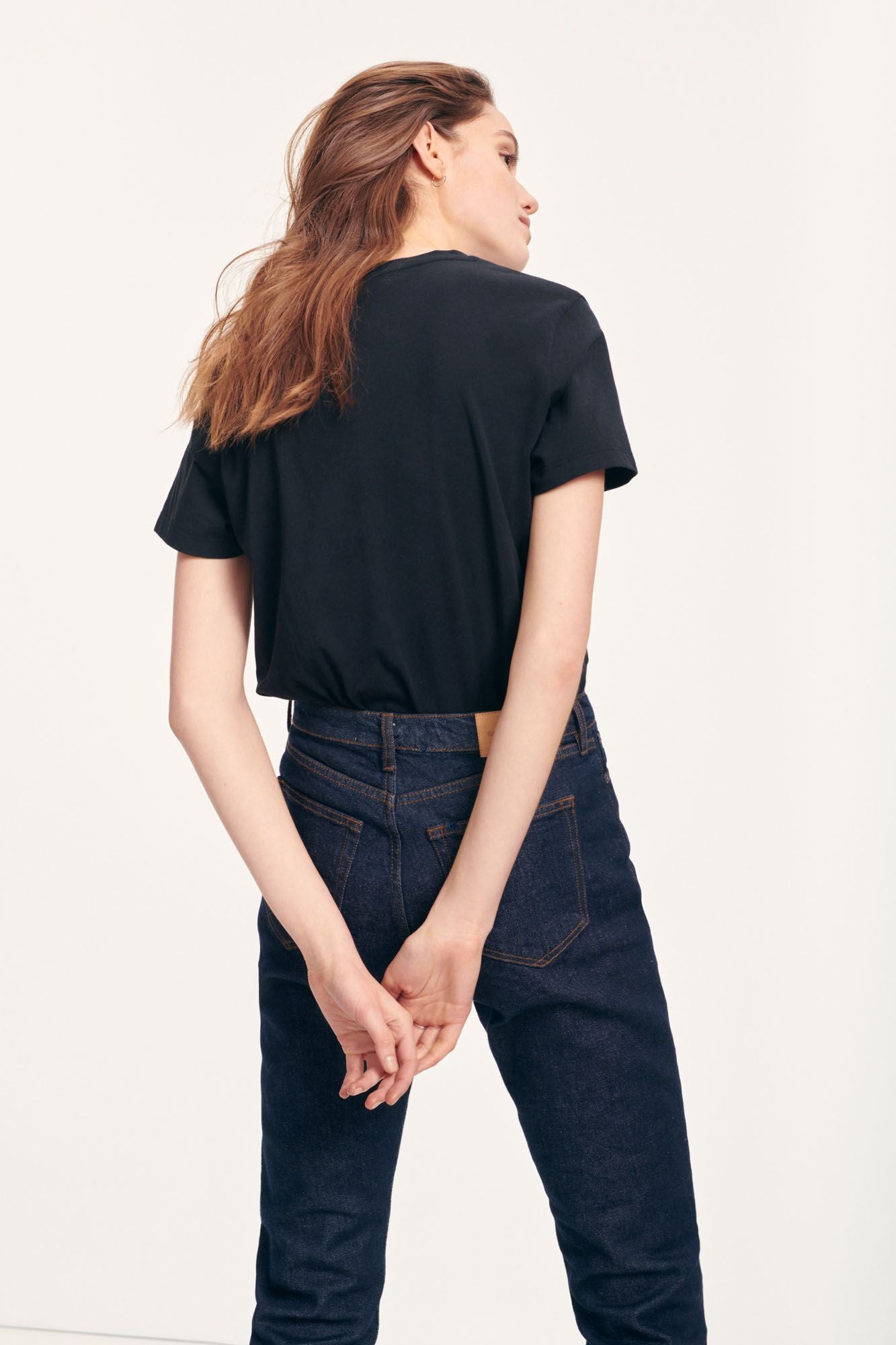 Samsoe Samsoe Femme- Solly Tee 205 Solid Black-Tops-205