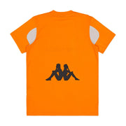Kappa Kontroll - Omini - Tee-Shirt Orange avec empiècements Gris silver-T-shirts-