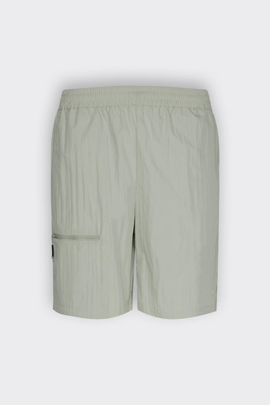 Rains-Woven-Shorts-Cement-front