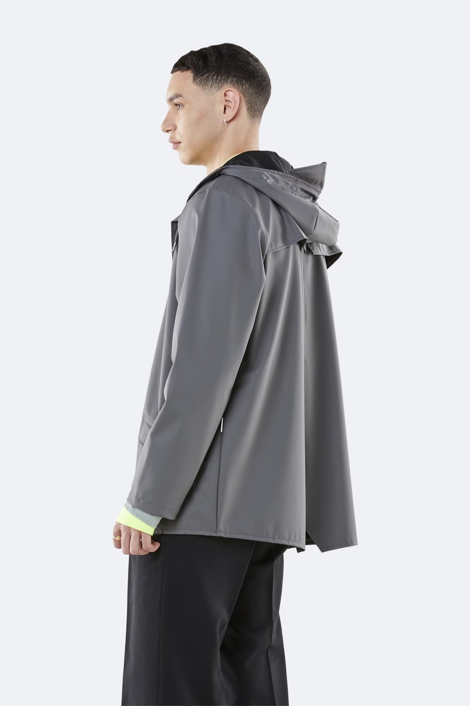 Rains - Jacket Charcoal – Veste Imperméable Unisexe Gris foncé-Vestes et Manteaux-1201