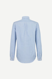 Samsoe - Liam BA Shirt Light Blue 11246 – Chemise à Manches Longues Bleu ciel-Chemises-M20123201