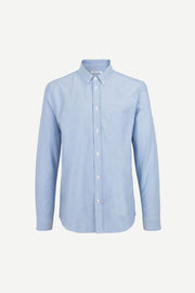 Samsoe - Liam BA Shirt Light Blue 11246 – Chemise à Manches Longues Bleu ciel-Chemises-M20123201