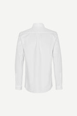 Samsoe - Liam BA Shirt 11246 White – Chemise à Manches Longues Blanche-Chemises-M20123201