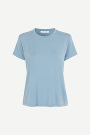 Samsoe Samsoe - T-shirt Siff Tee 13114 - Dusty Blue-Tops-F2100029
