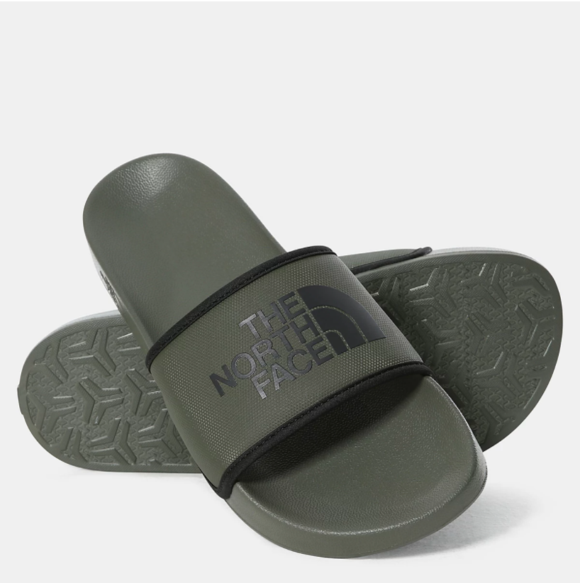 The North Face - Men's Base Camp Slide III TNF Taupe Green TNF Black-Chaussures-NF0A4T2RBQW