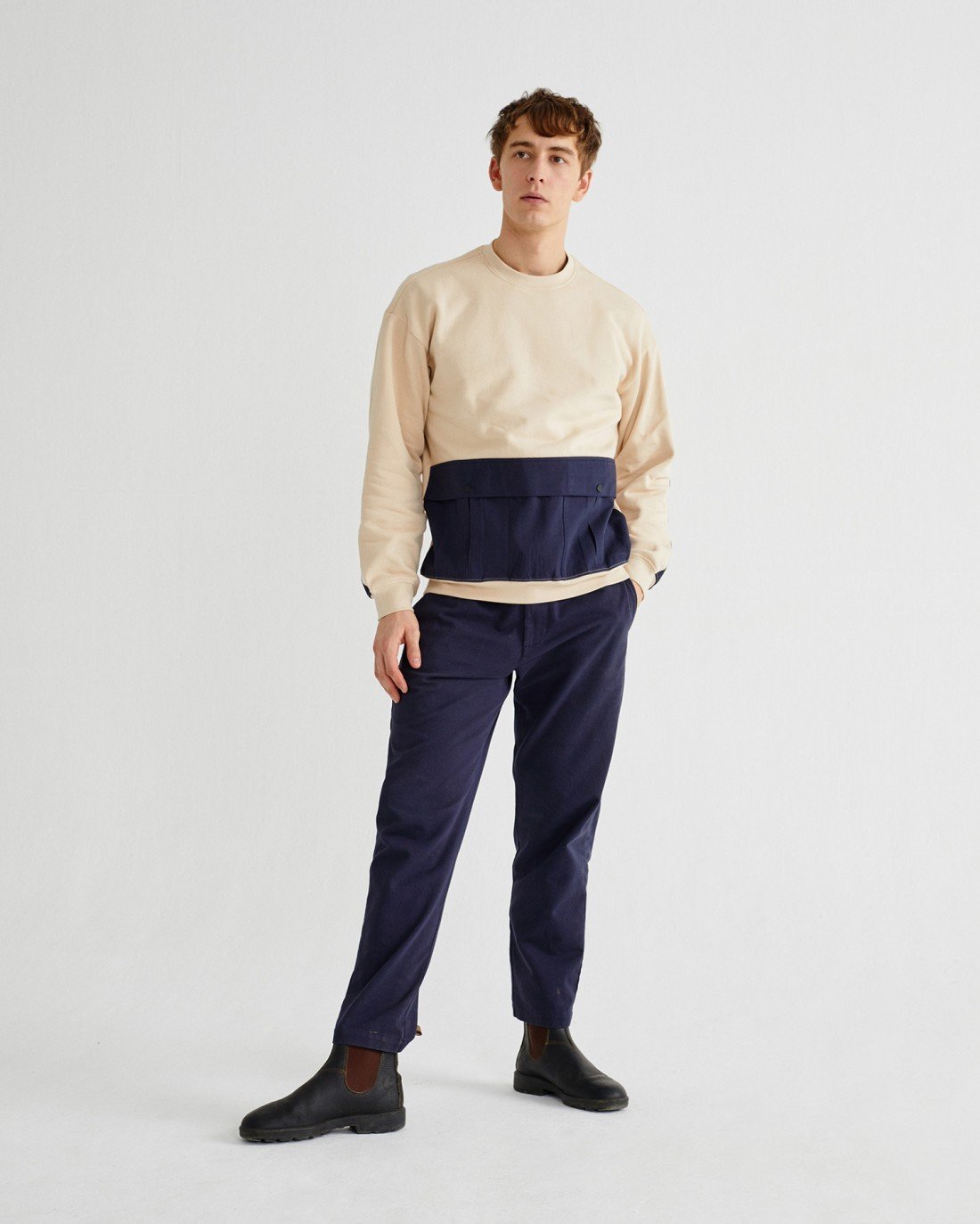 Thinking Mu Men - Shell Oku Sweatshirt-Pulls et Sweats-MSS0059