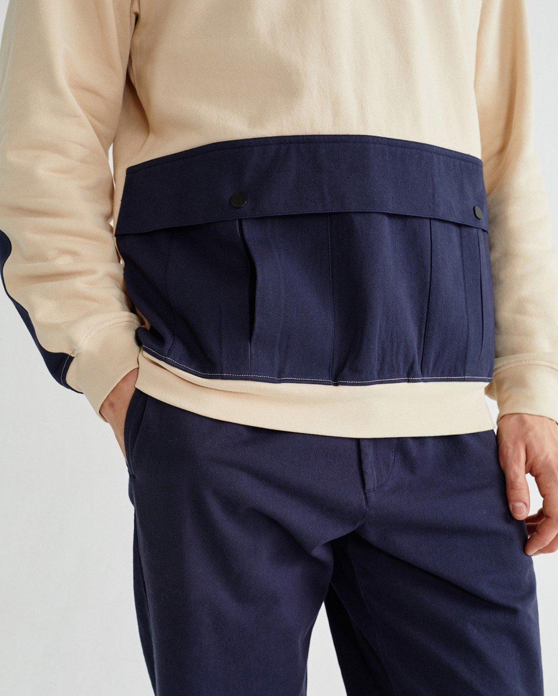 Thinking Mu Men - Shell Oku Sweatshirt-Pulls et Sweats-MSS0059