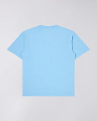 Edwin - Katakana Embroidery T-Shirt - Sky Blue--TH37.2M4.1MR.TT.03