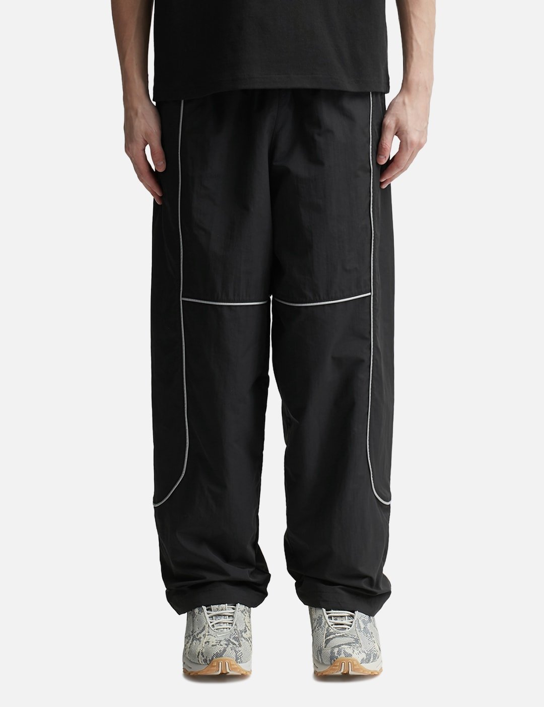 The North Face - W Tek Piping Wind Pant - Tnf Black-Pantalons et Shorts-NF0A84P7JK31