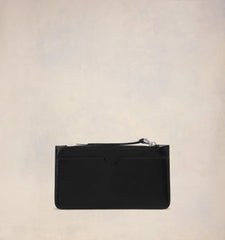 Ami Paris - Porte Cartes Zippé Ami de Coeur - Noir-Accessoires-USL100.830