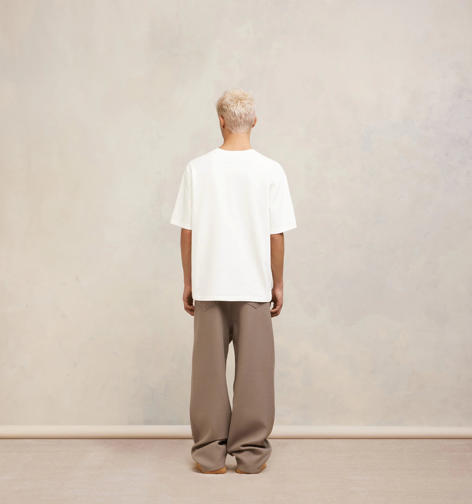 Ami Paris - T-shirt Ami de Cœur - Blanc-T-shirts-BFUTS005.726001