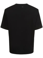 Ami Paris - Tonal T-shirt Ami de Cœur - Noir et Rouge-T-shirts-UTS004.726
