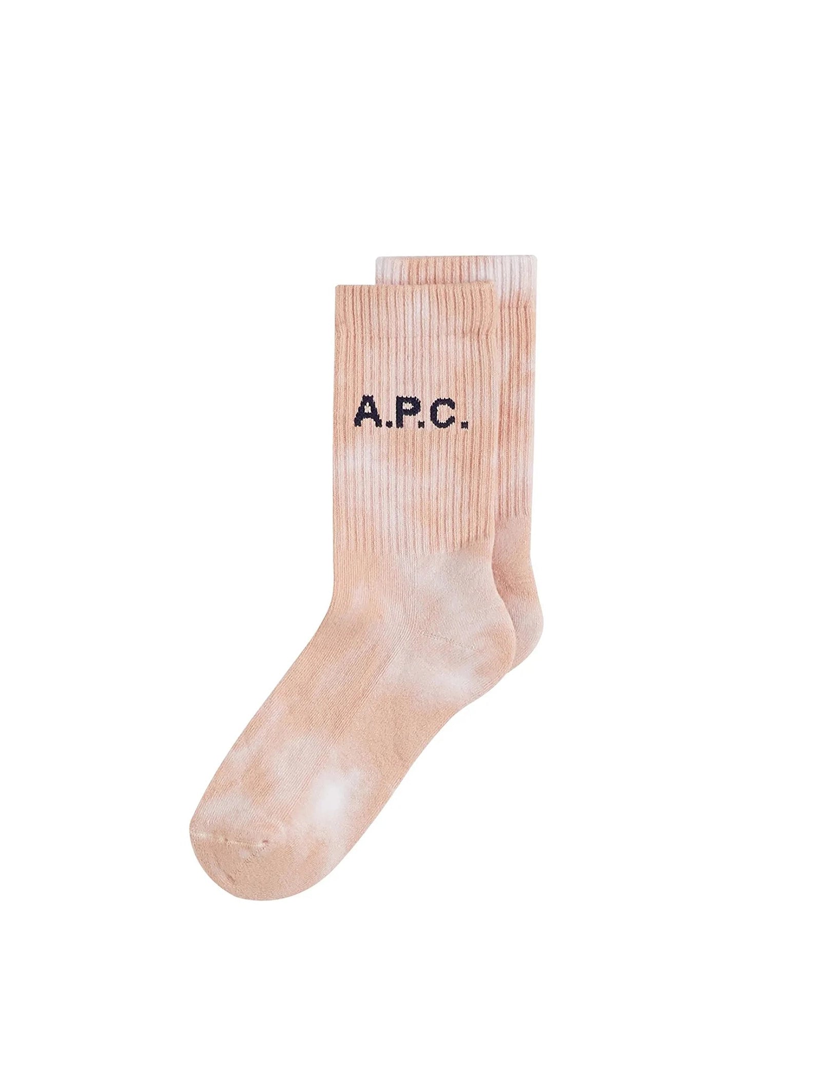 A.P.C - Chaussette Sky - Rose Poudré - Homme-Accessoires-4100082483