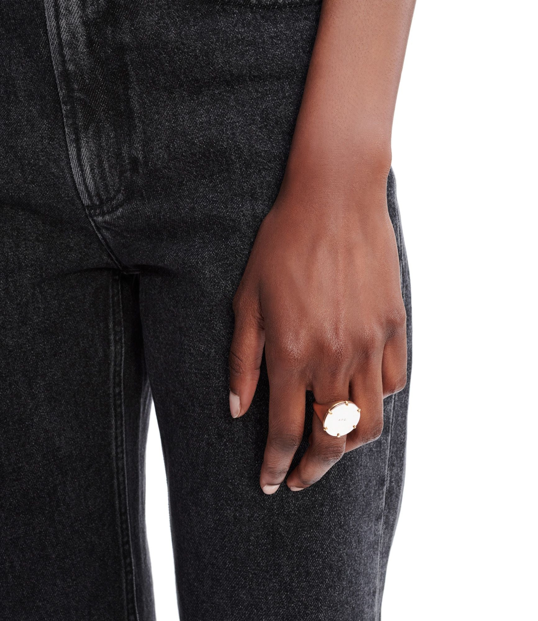 A.P.C - Chevalière Eloi - Bicolore-Accessoires-MEACC-M70706