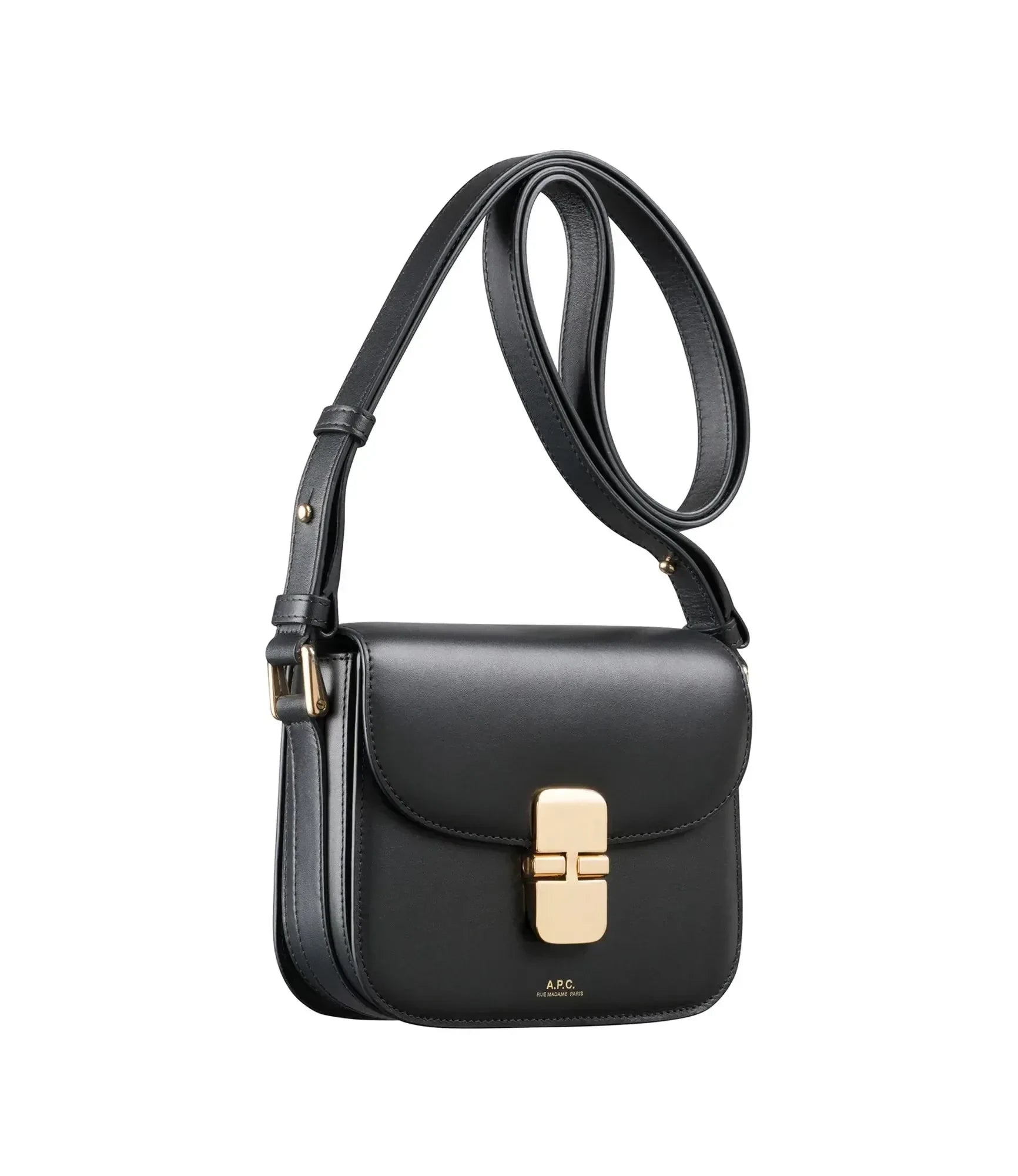 A.P.C. Femme - Sac Grace Mini - Noir-Accessoires-PXBMW-F61732