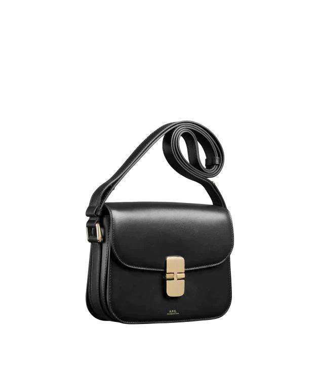 A.P.C. Femme - Sac Grace Small - Noir-Accessoires-PXBMW-F61732