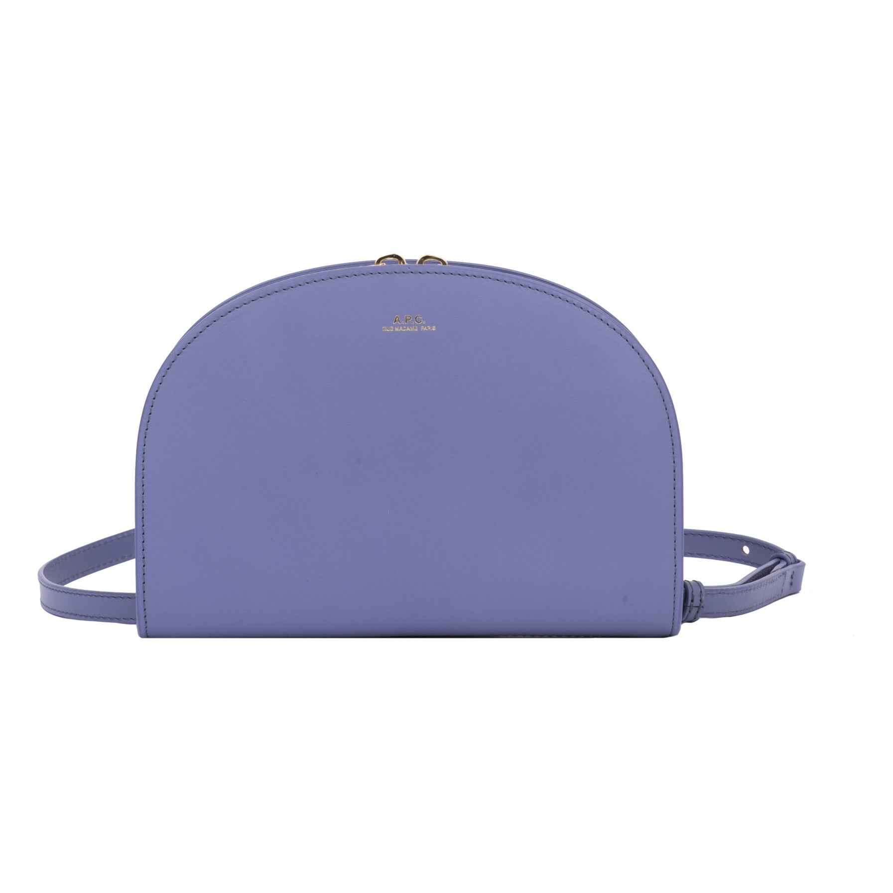 A.P.C. - Sac à Main Clutch Demi-lune Violet - Femme-Accessoires-PXAWV-F61596