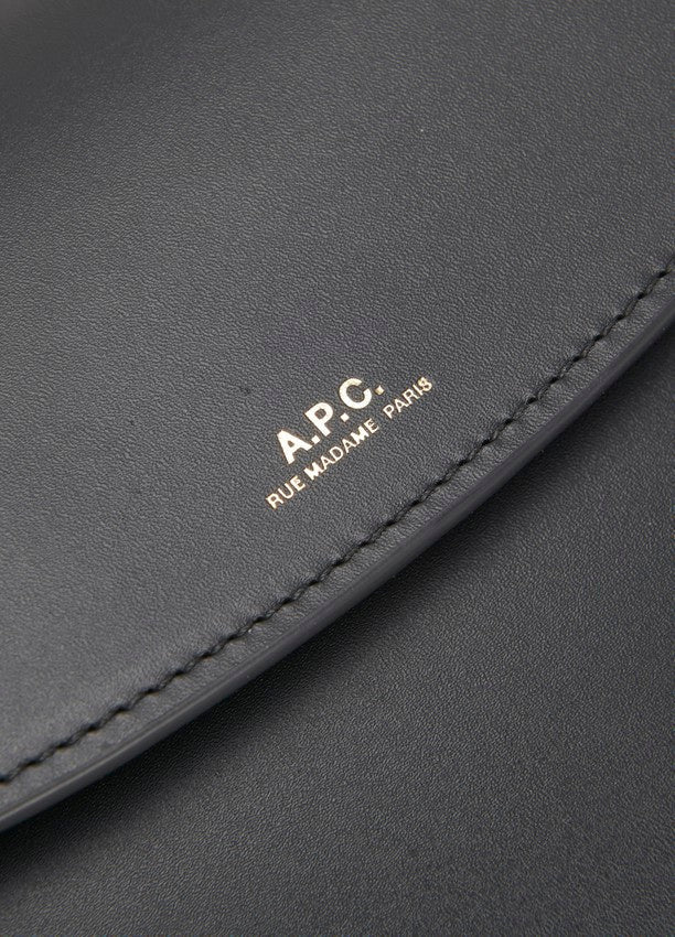 A.P.C - Sac à main Genève Mini - Black-Accessoires-PXAWV-F61415