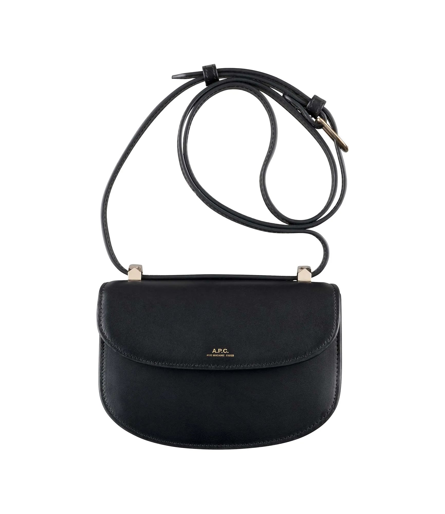 A.P.C. - Sac Genève Mini - Noir-Accessoires-PXAWV-F61415
