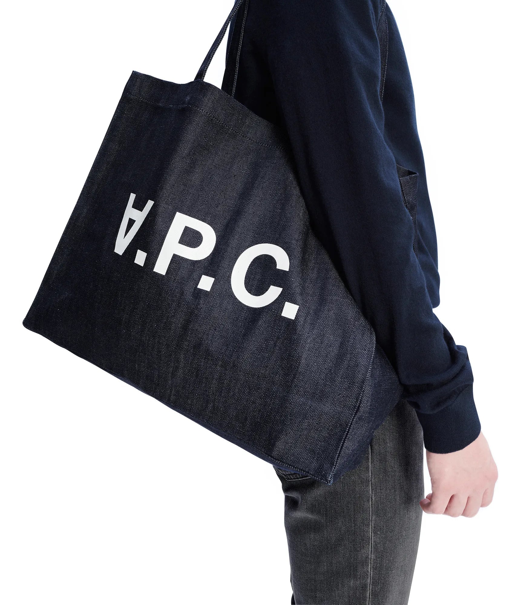 A.P.C. - Sac Shopping Daniela - Indigo Bleu-Accessoires-COCSX-M61446