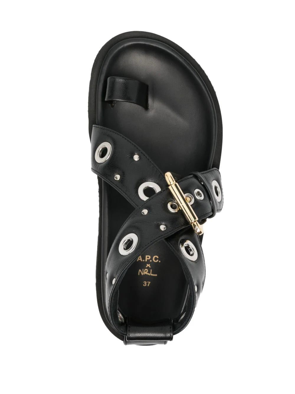 A.P.C - Sandales Concarneau - Noir-Accessoires-PXBVIF51083