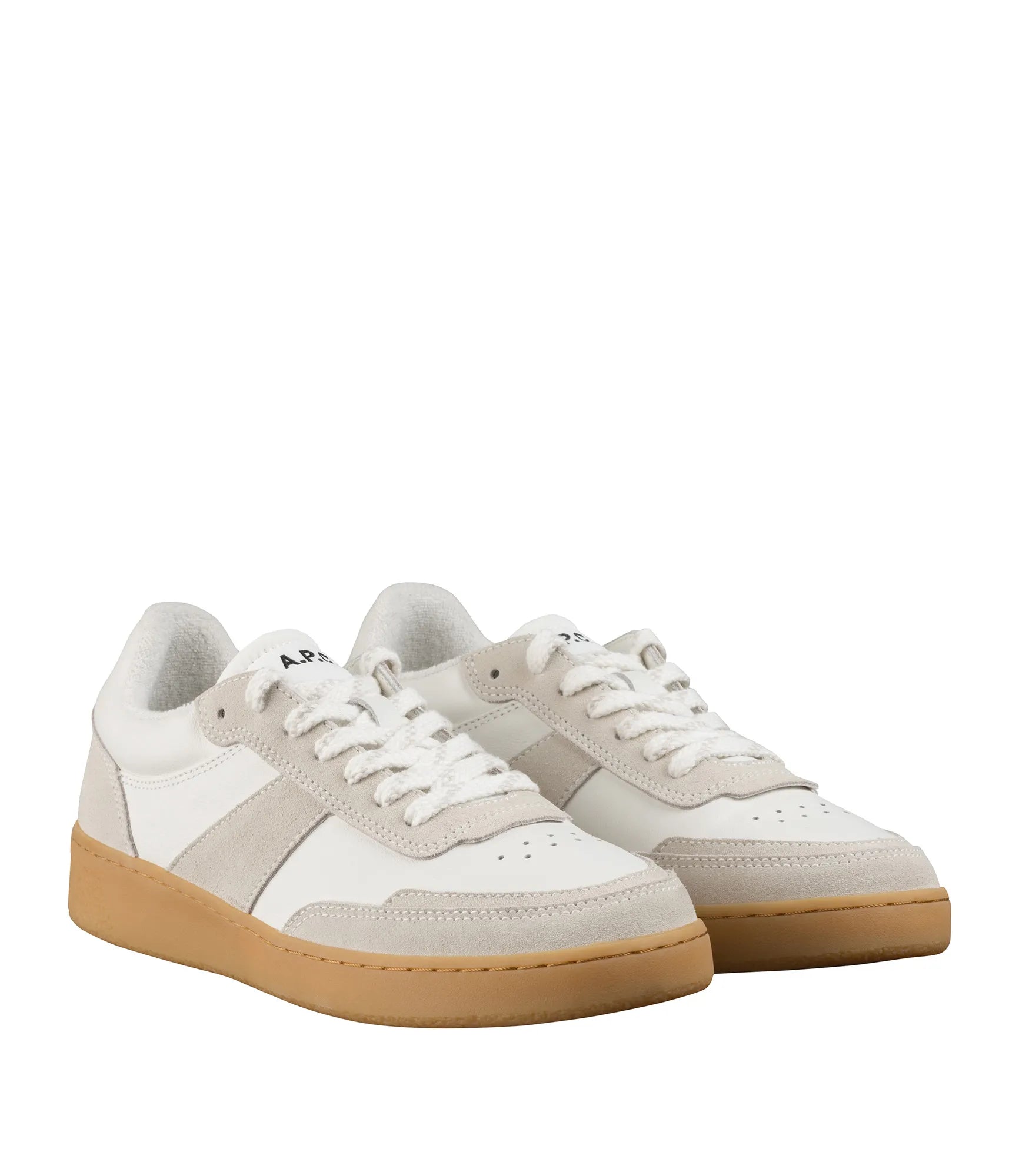 A.P.C. - Plain Sneakers - Caramel-Chaussures-PUABH-M56112