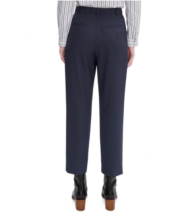 A.P.C. Femme - Pantalon Marion - Dark Navy-Jupes et Pantalons-WOAPO-F08404