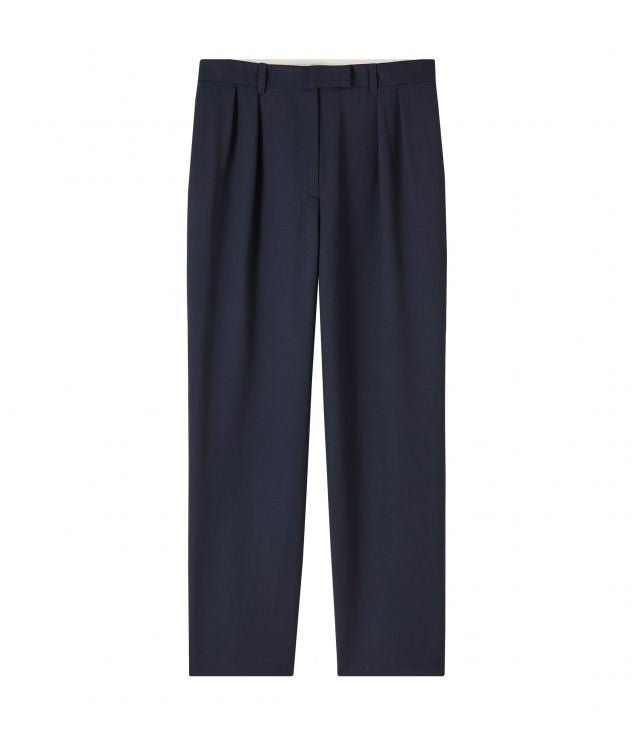 A.P.C. Femme - Pantalon Marion - Dark Navy-Jupes et Pantalons-WOAPO-F08404