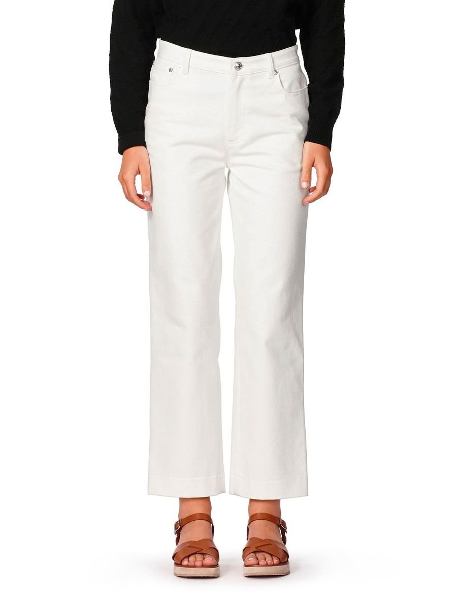 A.P.C - Jean Sailor Ecru - femme-Jupes et Pantalons-COEUG-F09131