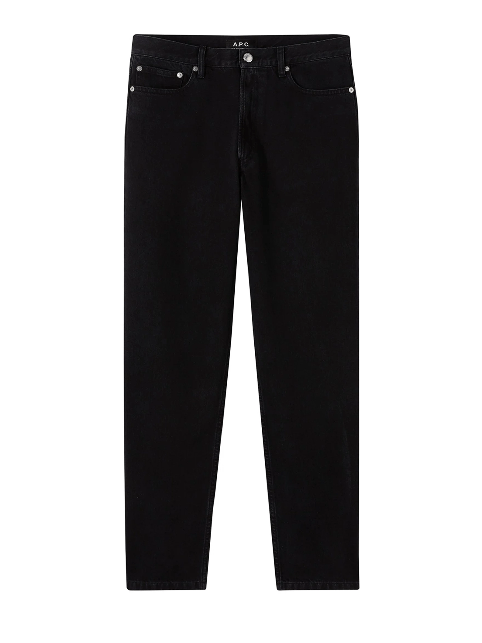 A.P.C - Jean en Velours Martin - Noir-Pantalons et Shorts-CODBX-HO9121