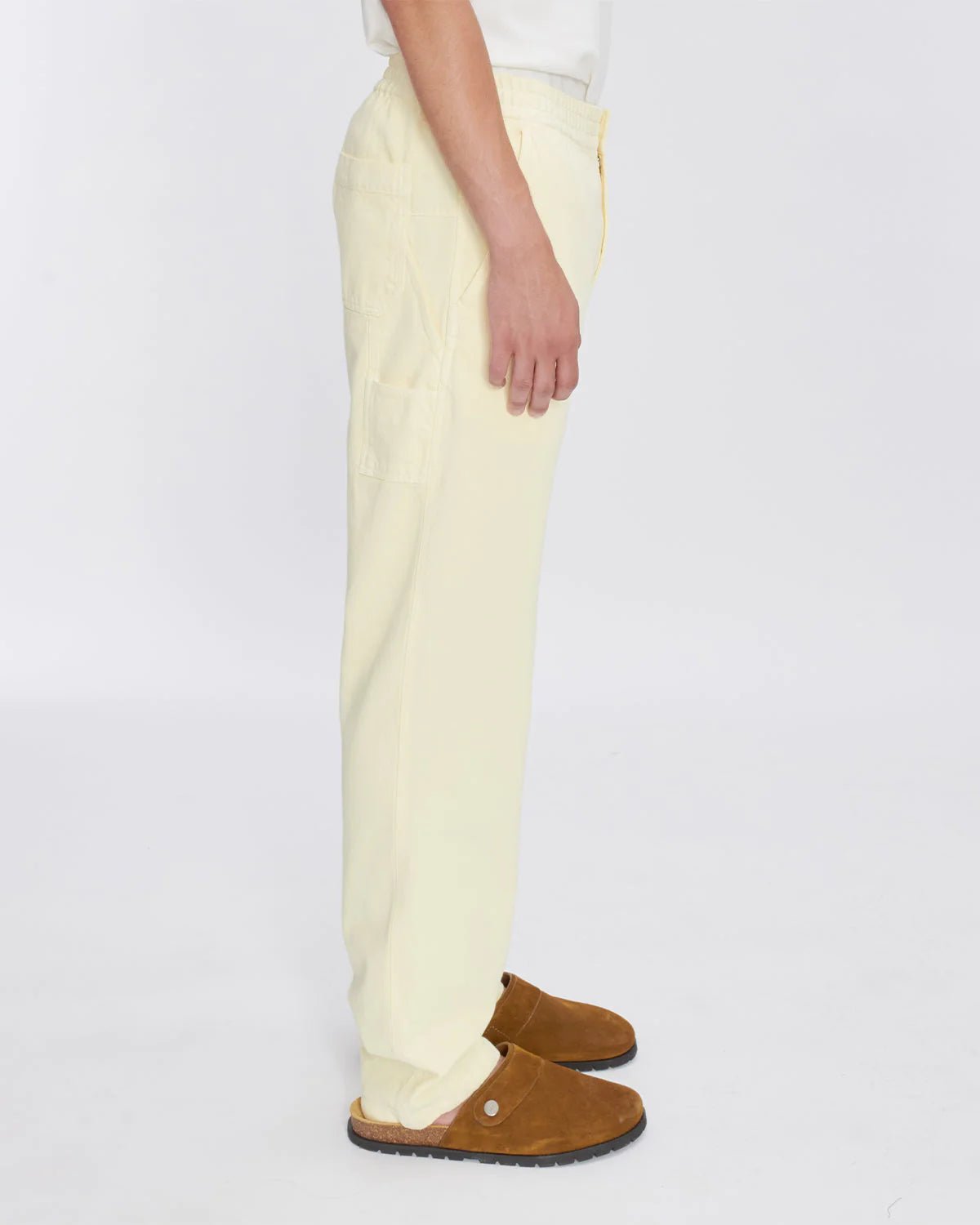 A.P.C. - Pantalon Chuck - Jaune Clair-Pantalons et Shorts-COFCN-H08408