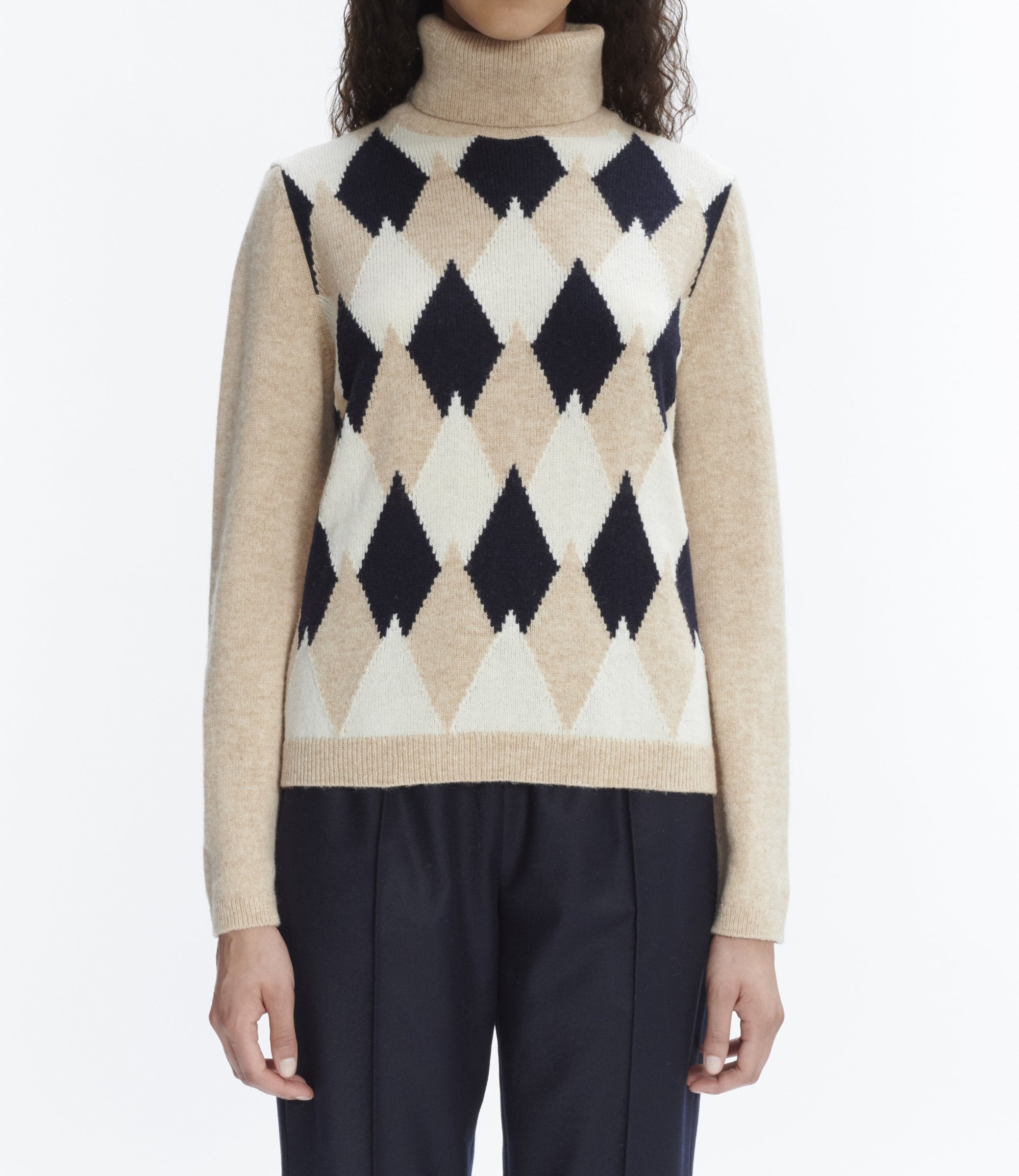 A.P.C - Pull July - Beige-Pulls et Sweats-WVBBP-F23161 BAA