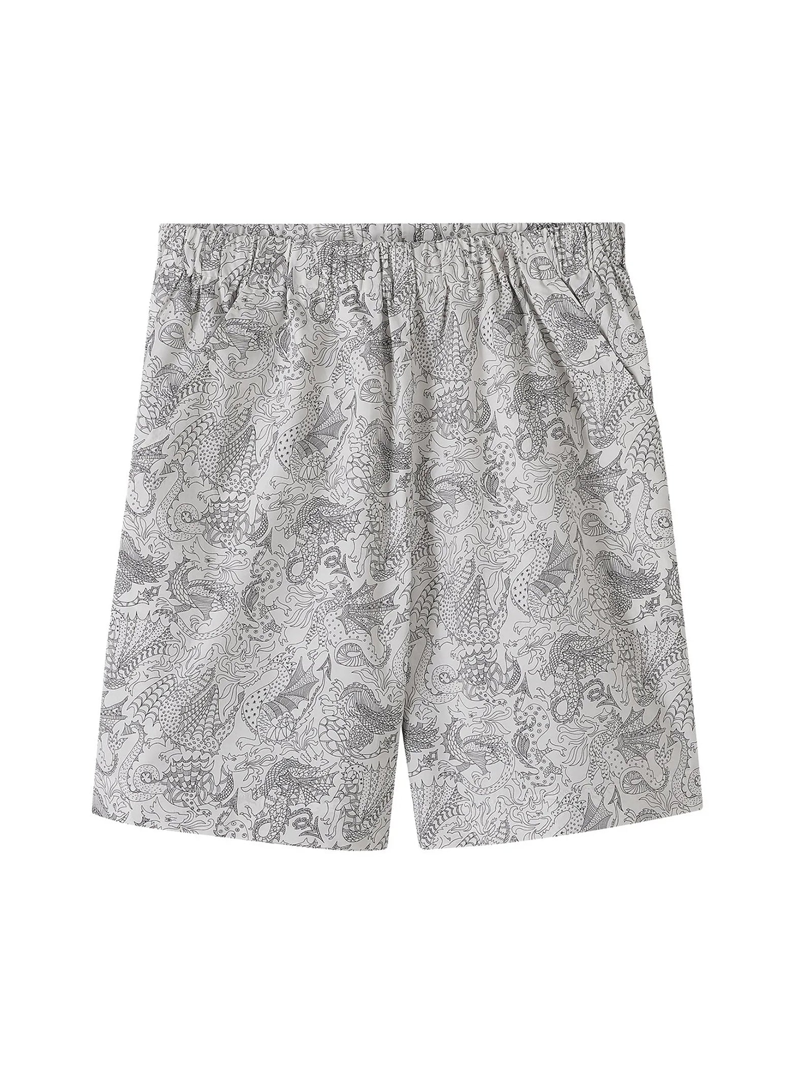 A.P.C. x Liberty - Short Michel - Blanc-short-COGAM-H10170