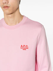 A.P.C - Sweat Rider - Rose / Rouge-T-shirts-COEZD-H27699