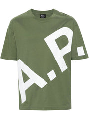 A.P.C - T-shirt Lisandre - Vert Sapin-T-shirts-COFBT-M26341