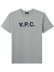 A.P.C - T-shirt VPC Gris Clair - Homme-T-shirts-COEMV-H26943