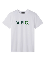 A.P.C. - T-shirt VPC - Multicolore Vert-T-shirts-C0BQX-H26098