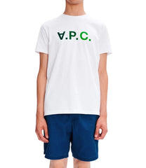 A.P.C. - T-shirt VPC - Multicolore Vert-T-shirts-C0BQX-H26098