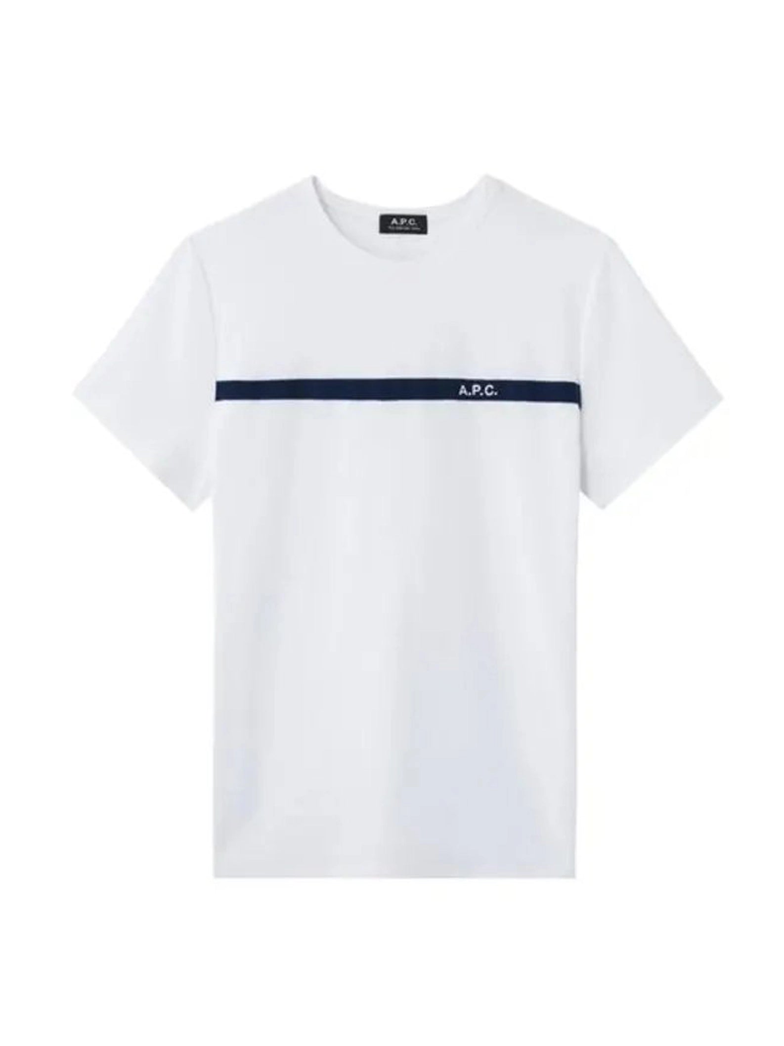 A.P.C - T-shirt Yukata Blanc - Homme-T-shirts-COCLI - H26643