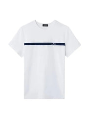 A.P.C - T-shirt Yukata Blanc - Homme-T-shirts-COCLI - H26643