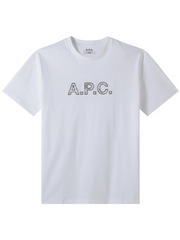 A.P.C. x Liberty - T-shirt Dragon - Blanc-T-shirts-COFDW-H26255