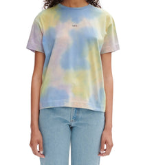 A.P.C - T-shirt Janice Multicolore - Femme-Tops-COEWN-F26087