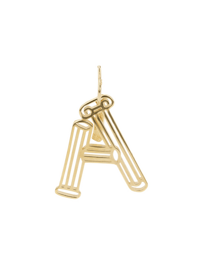 Aries Arise - Broken Column Earring Gold-Accessoires-FSAR90108
