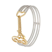 Aries Arise - Column Bangle - Gold Silver-Accessoires-FSAR90160