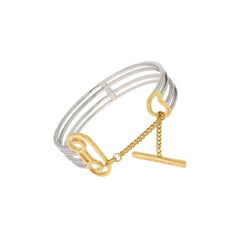 Aries Arise - Column Bangle - Gold Silver-Accessoires-FSAR90160