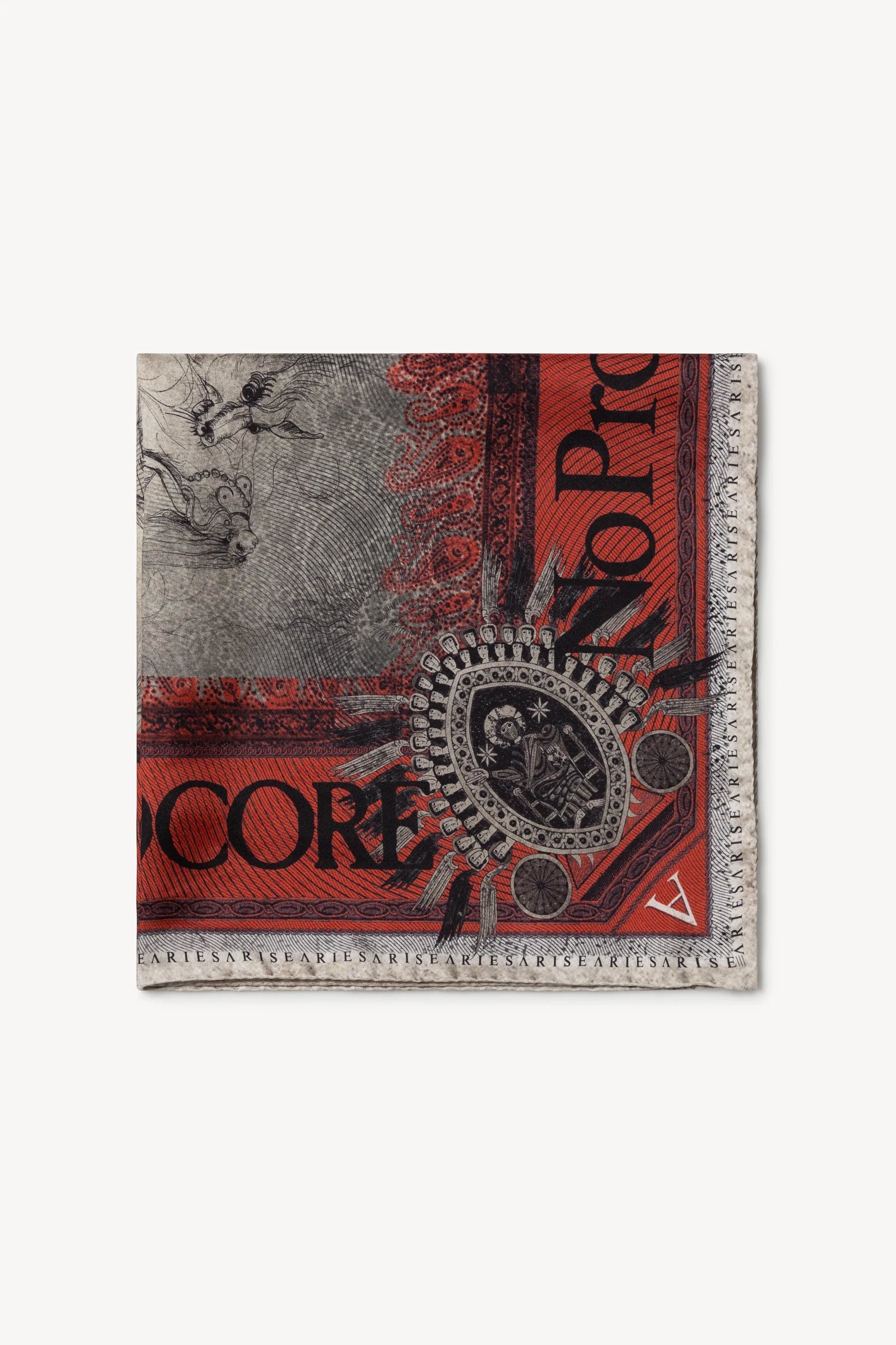 Aries Arise - The Seer Silk Bandana - Multi-Accessoires-FTAR90021