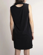 Aries Arise - Confused Vest Dress - Black-Robes-STAR50004