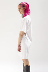 Aries Arise - Premium Side Hole Dress - Blanc-Robes-